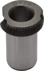 Value Collection - Type SF, 7/16" Inside Diam, Head, Slip Fixed Drill Bushing - 5/8" Body Outside Diam, 1" Length Under Head, Steel, LS-TW-2 Compatible - Benchmark Tooling