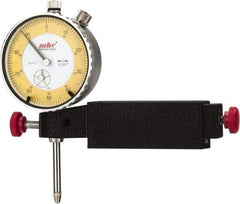 Value Collection - 0.001" Graduation, 0-100 Dial Reading, Dial Indicator & Base Kit - Include 1 Inch Import Dial Indicator, Base - Benchmark Tooling