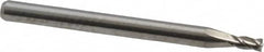 M.A. Ford - 5/64", 5/32" LOC, 1/8" Shank Diam, 1-1/2" OAL, 4 Flute, Solid Carbide Square End Mill - Single End, Uncoated, Spiral Flute, 30° Helix, Centercutting, Right Hand Cut, Right Hand Flute, Series 163 - Benchmark Tooling