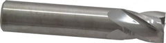 M.A. Ford - 1/2", 5/8" LOC, 1/2" Shank Diam, 2-1/2" OAL, 4 Flute, Solid Carbide Square End Mill - Single End, Uncoated, Spiral Flute, 30° Helix, Centercutting, Right Hand Cut, Right Hand Flute, Series 163 - Benchmark Tooling