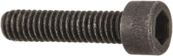 Value Collection - #2-64 UNF Hex Socket Drive, Socket Cap Screw - Alloy Steel, Black Oxide Finish, Fully Threaded, 3/8" Length Under Head - Benchmark Tooling