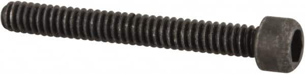 Value Collection - #2-64 UNF Hex Socket Drive, Socket Cap Screw - Alloy Steel, Black Oxide Finish, Fully Threaded, 5/8" Length Under Head - Benchmark Tooling