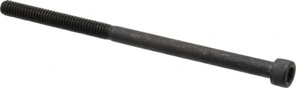 Value Collection - #8-32 UNC Hex Socket Drive, Socket Cap Screw - Alloy Steel, Black Oxide Finish, Partially Threaded, 3" Length Under Head - Benchmark Tooling