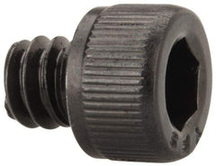 Value Collection - #10-24 UNC Hex Socket Drive, Socket Cap Screw - Alloy Steel, Black Oxide Finish, Fully Threaded, 3/16" Length Under Head - Benchmark Tooling