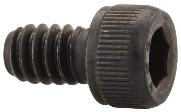 Value Collection - #10-24 UNC Hex Socket Drive, Socket Cap Screw - Alloy Steel, Black Oxide Finish, Fully Threaded, 5/16" Length Under Head - Benchmark Tooling