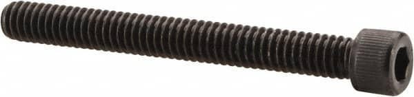 Value Collection - #12-24 UNC Hex Socket Drive, Socket Cap Screw - Alloy Steel, Black Oxide Finish, Partially Threaded, 2" Length Under Head - Benchmark Tooling