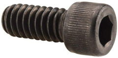 Value Collection - 1/4-20 UNC Hex Socket Drive, Socket Cap Screw - Alloy Steel, Black Oxide Finish, Fully Threaded, 9/16" Length Under Head - Benchmark Tooling