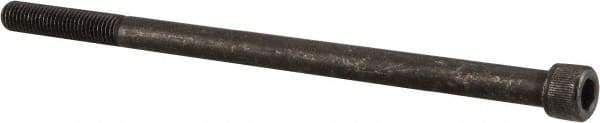 Value Collection - 1/4-28 UNF Hex Socket Drive, Socket Cap Screw - Alloy Steel, Black Oxide Finish, Partially Threaded, 4-1/2" Length Under Head - Benchmark Tooling