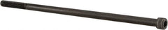 Value Collection - 1/4-28 UNF Hex Socket Drive, Socket Cap Screw - Alloy Steel, Black Oxide Finish, Partially Threaded, 6" Length Under Head - Benchmark Tooling