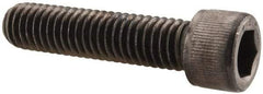 Value Collection - 3/8-16 UNC Hex Socket Drive, Socket Cap Screw - Alloy Steel, Black Oxide Finish, Partially Threaded, 1-5/8" Length Under Head - Benchmark Tooling