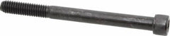 Value Collection - 3/8-16 UNC Hex Socket Drive, Socket Cap Screw - Alloy Steel, Black Oxide Finish, Partially Threaded, 4-1/4" Length Under Head - Benchmark Tooling