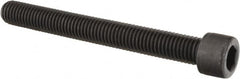 Value Collection - 9/16-12 UNC Hex Socket Drive, Socket Cap Screw - Alloy Steel, Black Oxide Finish, Partially Threaded, 5" Length Under Head - Benchmark Tooling