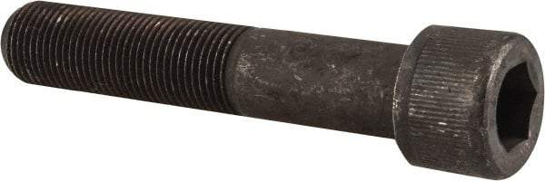 Value Collection - 5/8-18 UNF Hex Socket Drive, Socket Cap Screw - Alloy Steel, Black Oxide Finish, Partially Threaded, 3-1/4" Length Under Head - Benchmark Tooling