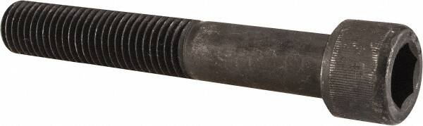 Value Collection - 3/4-10 UNC Hex Socket Drive, Socket Cap Screw - Alloy Steel, Black Oxide Finish, Partially Threaded, 4-3/4" Length Under Head - Benchmark Tooling