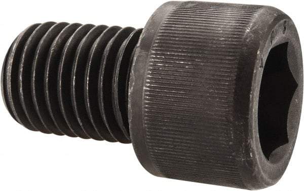 Value Collection - 7/8-9 UNC Hex Socket Drive, Socket Cap Screw - Alloy Steel, Black Oxide Finish, Partially Threaded, 1-1/4" Length Under Head - Benchmark Tooling