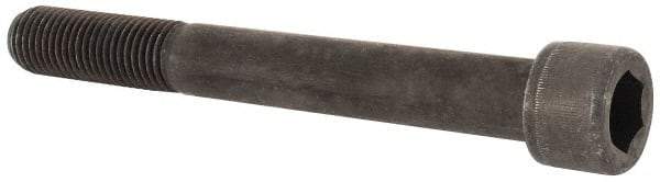 Value Collection - 7/8-9 UNC Hex Socket Drive, Socket Cap Screw - Alloy Steel, Black Oxide Finish, Partially Threaded, 7-1/2" Length Under Head - Benchmark Tooling