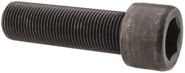 Value Collection - 7/8-14 UNF Hex Socket Drive, Socket Cap Screw - Alloy Steel, Black Oxide Finish, Fully Threaded, 3" Length Under Head - Benchmark Tooling