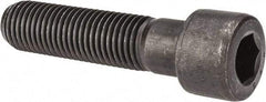 Value Collection - 1-8 UNC Hex Socket Drive, Socket Cap Screw - Alloy Steel, Black Oxide Finish, Partially Threaded, 4-1/4" Length Under Head - Benchmark Tooling