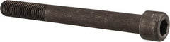 Value Collection - 1-8 UNC Hex Socket Drive, Socket Cap Screw - Alloy Steel, Black Oxide Finish, Partially Threaded, 9" Length Under Head - Benchmark Tooling