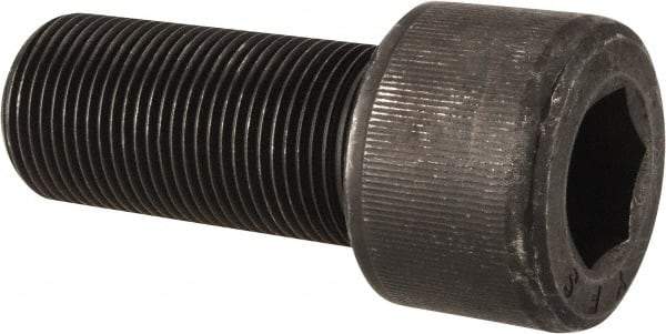 Value Collection - 1-14 UNF Hex Socket Drive, Socket Cap Screw - Alloy Steel, Black Oxide Finish, Fully Threaded, 2-1/4" Length Under Head - Benchmark Tooling