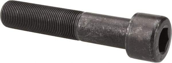 Value Collection - 1-14 UNF Hex Socket Drive, Socket Cap Screw - Alloy Steel, Black Oxide Finish, Partially Threaded, 5" Length Under Head - Benchmark Tooling