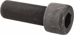 Value Collection - 1-1/4 - 12 UNF Hex Socket Drive, Socket Cap Screw - Alloy Steel, Black Oxide Finish, Fully Threaded, 3-1/2" Length Under Head - Benchmark Tooling