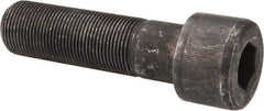 Value Collection - 1-1/4 - 12 UNF Hex Socket Drive, Socket Cap Screw - Alloy Steel, Black Oxide Finish, Partially Threaded, 4-1/2" Length Under Head - Benchmark Tooling