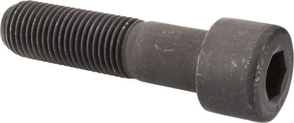 Value Collection - 1-1/2 - 6 UNC Hex Socket Drive, Socket Cap Screw - Alloy Steel, Black Oxide Finish, Partially Threaded, 6" Length Under Head - Benchmark Tooling