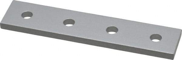 80/20 Inc. - 7/8" Wide, 4" High, Open Shelving 4 Hole Joining Strip - Aluminum, Use with Series 10 & Bolt Kit 3321 - Benchmark Tooling