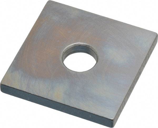 Mitutoyo - 0.112" Square Steel Gage Block - Accuracy Grade 0, Includes Certificate of Inspection - Benchmark Tooling