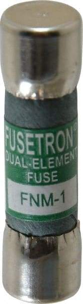 Cooper Bussmann - 250 VAC, 1 Amp, Time Delay General Purpose Fuse - Fuse Holder Mount, 1-1/2" OAL, 10 at 125 V kA Rating, 13/32" Diam - Benchmark Tooling