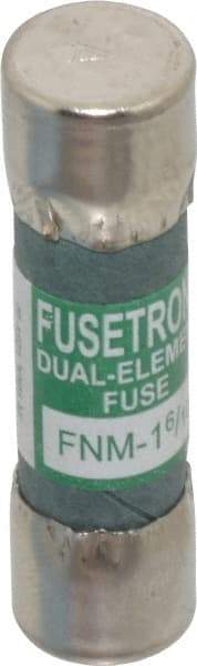 Cooper Bussmann - 250 VAC, 1.6 Amp, Time Delay General Purpose Fuse - Fuse Holder Mount, 1-1/2" OAL, 10 at 125 V kA Rating, 13/32" Diam - Benchmark Tooling