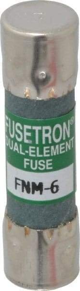 Cooper Bussmann - 250 VAC, 6 Amp, Time Delay General Purpose Fuse - Fuse Holder Mount, 1-1/2" OAL, 10 at 125 V kA Rating, 13/32" Diam - Benchmark Tooling