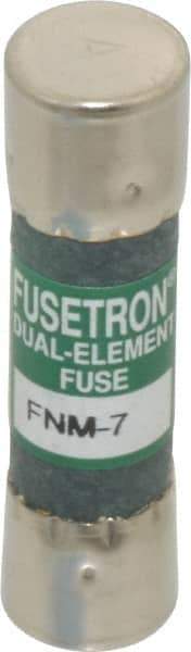 Cooper Bussmann - 250 VAC, 7 Amp, Time Delay General Purpose Fuse - Fuse Holder Mount, 1-1/2" OAL, 10 at 125 V kA Rating, 13/32" Diam - Benchmark Tooling