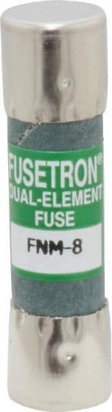 Cooper Bussmann - 250 VAC, 8 Amp, Time Delay General Purpose Fuse - Fuse Holder Mount, 1-1/2" OAL, 10 at 125 V kA Rating, 13/32" Diam - Benchmark Tooling