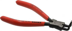 Knipex - Internal Retaining Ring Pliers - 5" OAL, Bent Nose - Benchmark Tooling