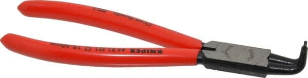 Knipex - Internal Retaining Ring Pliers - 6-3/4" OAL, Bent Nose - Benchmark Tooling