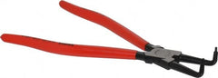 Knipex - Internal Retaining Ring Pliers - 12-1/2" OAL, Bent Nose - Benchmark Tooling