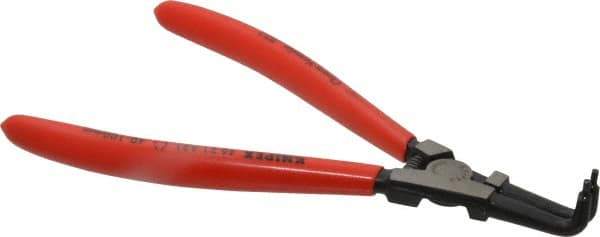 Knipex - External Retaining Ring Pliers - 8-1/2" OAL, Bent Nose - Benchmark Tooling