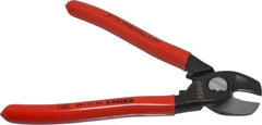 Knipex - 6-1/2" OAL, 12 AWG Capacity, Cable Cutter - Ergo Dual Component Handle - Benchmark Tooling