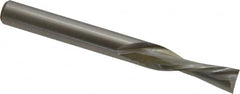 Onsrud - 5/16" Cutting Diam x 1" Length of Cut, 2 Flute, Downcut Spiral Router Bit - Uncoated, Right Hand Cut, High Speed Steel, 3" OAL x 5/16" Shank Diam, Double Edge, 19 to 32° Helix Angle - Benchmark Tooling