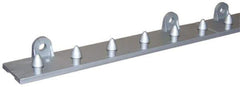Aleco - 2Ft. Long Polymer Compound Boltless Dock Strip Door Mounting Hardware - For Use with Vinyl Strip Material Up to 12 Inches Wide - Benchmark Tooling