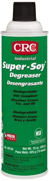 CRC - 20 oz Aerosol Cleaner/Degreaser - Aerosol, Biodegradable, Unscented - Benchmark Tooling