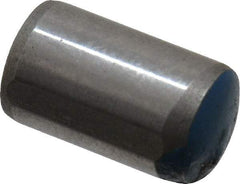 Metric Blue - 6mm Diam x 10mm Pin Length Alloy Steel Pull Out Dowel Pin - 1 Beveled & 1 Threaded End - Benchmark Tooling