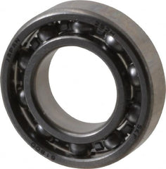 SKF - 10mm Bore Diam, 19mm OD, Open Thin Section Radial Ball Bearing - 5mm Wide, 1 Row, Round Bore, 132 Lb Static Capacity, 310 Lb Dynamic Capacity - Benchmark Tooling