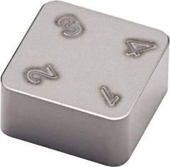 Seco - SNMN334 Grade CBN300 PCBN Turning Insert - Uncoated, 90° Square, 3/8" Inscr Circle, 3/16" Thick, 1/16" Corner Radius - Benchmark Tooling