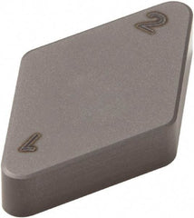 Seco - DNMN322 Grade CBN300 PCBN Turning Insert - Uncoated, 55° Diamond, 3/8" Inscr Circle, 1/8" Thick, 1/32" Corner Radius - Benchmark Tooling