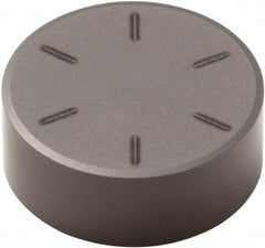 Seco - RNMN32 Grade CBN500 PCBN Turning Insert - Uncoated, Round, 3/8" Inscr Circle, 1/8" Thick - Benchmark Tooling