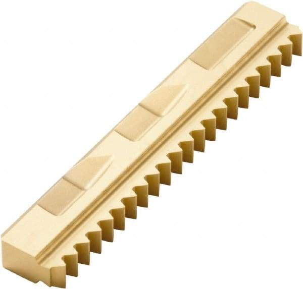 Seco - 4 TPI, Internal Thread, UN Standard, 396.19 F30M Grade Thread Mill Insert - Carbide, TiAlN/TiN Coating - Benchmark Tooling