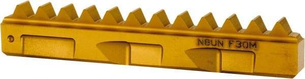 Seco - 8 TPI, Internal Thread, UN Standard, 396.19 F30M Grade Thread Mill Insert - Carbide, TiAlN/TiN Coating - Benchmark Tooling